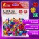 Rhinestones self -adhesive "drop", 13x8 mm, 30 g, 5 colors