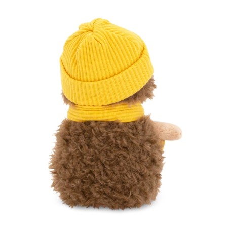 Soft toy "Hedgehog Kolunchik: in a yellow hat", 15 cm OS001-219/15c-2