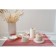 Armo perforated shares “Amato”, silicone, 42 × 29.6 cm, pink color