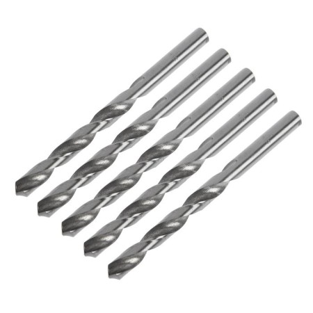 LOUM metal drill, HSS, cylindrical shank, 9 x 125 mm, 5 pcs.