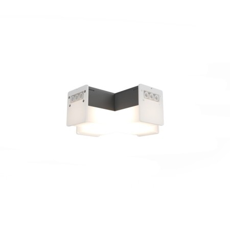 Lamp-connector X-shaped novotech. BITS, 12W, LED, 58x180x180 mm, black color-4