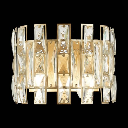 Sconces st. SL1626.201.02. Anzio. 2x40 W, E14, 27x21.5 cm, Shampan-1