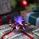 LED toy "Balt-star" 9 × 6 × 9 cm, batteries Lr44x3, glow of multi, pink