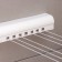 Lower for linen rotor exhaust shade, 6 lines, white color