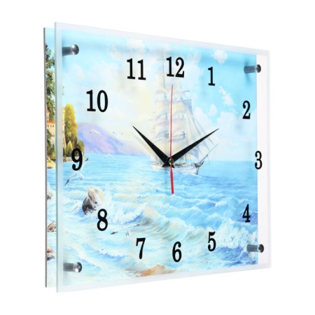 Carty clock, interior "ship", silent, 30 x 40 cm-1