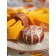 Serving napkin Orange, size 40x40 cm, orange color