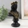 Souvenir Polystone "Bust. Queen" Black with gold 9x12.5x22 cm