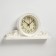 Table watch "Pitse", silent, 26 x 14 cm, d-9.5 cm, white body with gold