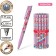 Handle Ball machine gun. Erichkrause Colortouch Ladybug, node 0.7 mm, flu, blue ink