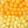 Beads for creativity plastic "citrus" matte set 4 colors x 20 g