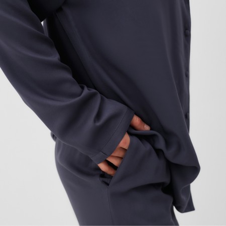 Women's costume (shirt, trousers) minku: casual collection color graphite, pr 40-3