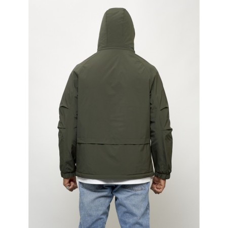 Male spring jacket, size 50, khaki color-5