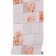 Paper rose wallpapers 1301-1, 0.53x10.05m, pink gold