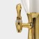 Beer Gold Tower, backlighting flask, 2 l, gold color