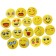 Block with a sticky edge "Smiles", 100 sheets, mix