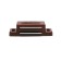 Furniture magnet M001br, 41x13, small, brown