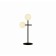 MANTRA CELLAR, G4, 2x5W, 150x225x460 mm table lamp, black color is black