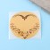 Craft stickers in the roll "frame", 500 pcs, 5 x 5cm