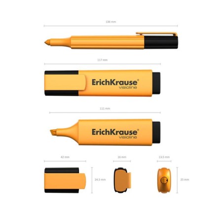MARKER PRISTER 5.2 ERICH KRAUSE V-20 Orange-4