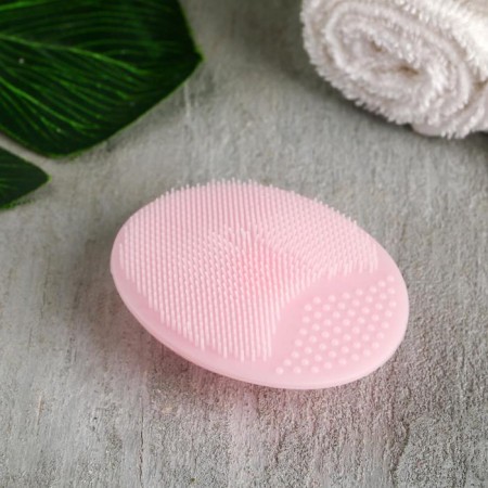 Washing brush “Simply space”, pink, 6.5 x 5 cm-1