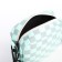 Youth bag with zipper, turquoise color