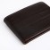 Male purse without fastening, for bills, for cards, brown color