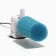 Round sponge No. 2, large -water, 6 x 6 x 12 cm, blue