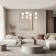 Ceiling Lamp EUROSVET Bubble 30182/8, E27, G9, 8x20W, 1000x760x1300 mm, white color