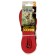 Kaponnoye zonik leash with double latex thread, 3 m x 1.5 cm, red