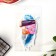 Waffle pictures edible “feathers” for cupcakes, Konfinetta cake, 12 pcs.