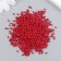 Glass beads 12/0 "pink-red" bright 450 g
