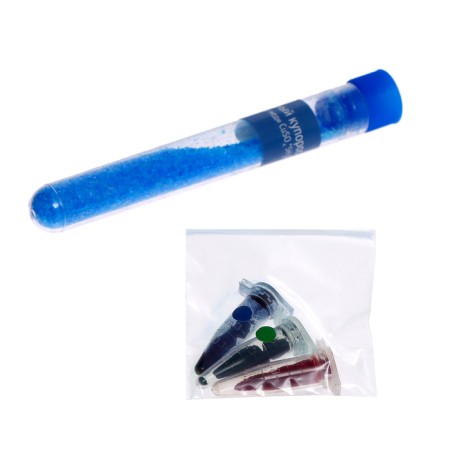 Set for experiments "Chemistry of the New Year", 20 experiments, in a package-4