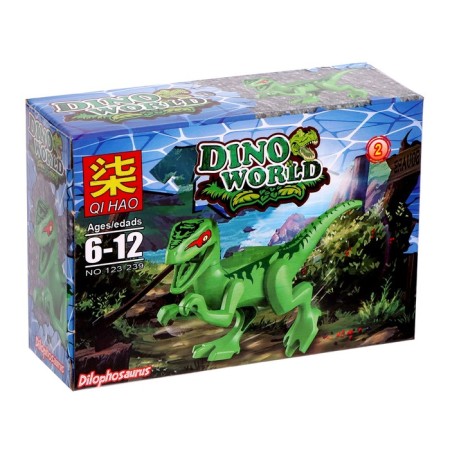 Block designer "Dinosaurs", 12 species, mix-23