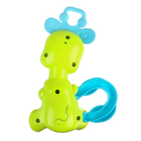 A rattle - a “dragon” squeak, with elastic elements, color mix, crush me-5