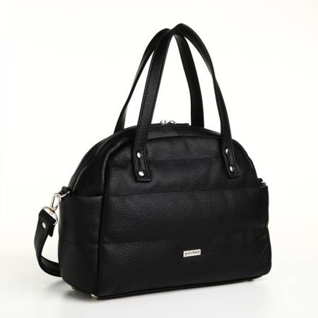Women's bag with lightning, black color-2