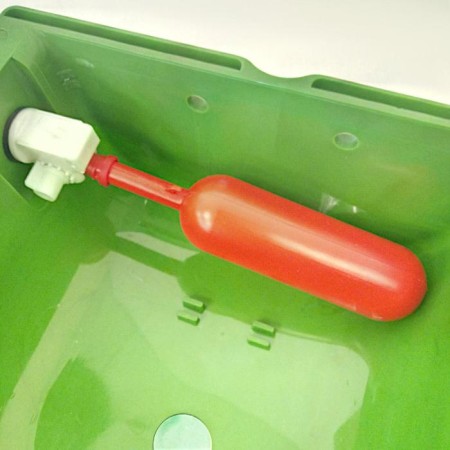 Chistyki bowl for poultry, 3 l, hinged, under a pipe 12 mm, plastic-3