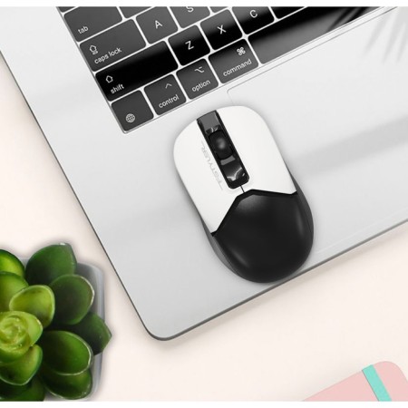 Mouse A4Tech FSTYLER FB12, optical, wireless, 1200DPI, USB, white/black-7