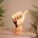 Souvenir "finger up" wood 12x6x25 cm