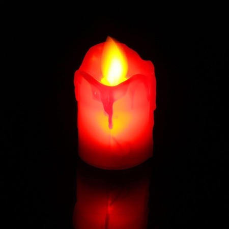 Small Candle "Gem" burns yellow-2