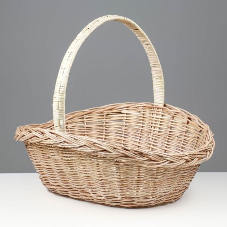 Basket "Fruit", No. 3, bottom: 37 × 26 cm, top: 40 × 50 cm, h = 14/20/44 cm, vine-1