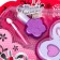 Cosmetics set for the girl "Flower and accessories"