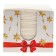 New Year's wipes in the box "Christmas Toy", interior, 75 sheets