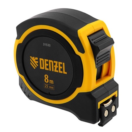 Denzel roulette, 8 m x 25 mm, magnetic hook, two -component case