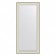 EvoFORM mirror in a baguette frame, with fatcet, 78 mm, 74x164 cm, white skin with chrome