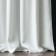 Set of curtains "Jerry", size 140 x 270 cm - 2 pcs, grab - 2 pcs, white color