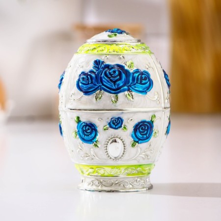 Toothpiece stand "Egg", 11 × 8 cm, white color