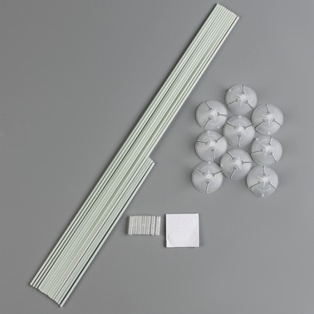 Star for balloons for 9 balls, height 100 cm.-5