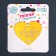 Topper acrylic "I love you"