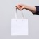 Packet for cake, white, 20 x 20 x 20 cm