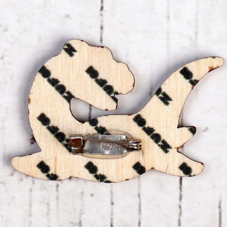 Wooden icon "Plesiosaurus"-3